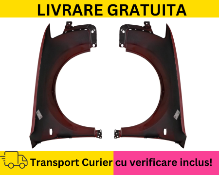 Aripi fata Audi A4 B6 2000-2004 GATA VOPSITE LY3C ROSU [1]