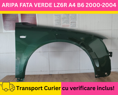 Aripa dreapta fata GATA VOPSITA LZ6R VERDE Audi A4 B6 2000-2004 [1]