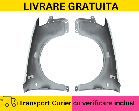 Aripi fata Audi A4 B6 2000-2004 GATA VOPSITE LY7R ALBASTRU [1]