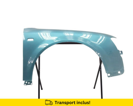 A6 C5 1997-2003 - Aripa dreapta fata Audi A6 C5 4B 1997-2003 Verde vopsita