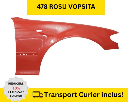 BMW - Aripa dreapta fata BMW E46 FSL 2001-2005 478 Rosu la culoare VOPSITA