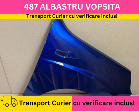 DOBLO - Aripa dreapta fata Fiat Doblo 2005-2010 VOPSITA 487 Albastru