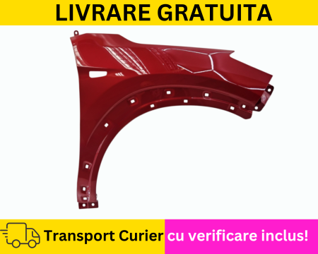 HYUNDAI - Aripa dreapta fata Rosu Hyundai TUCSON 2015-2020 VOPSITA Tu alegi culoarea