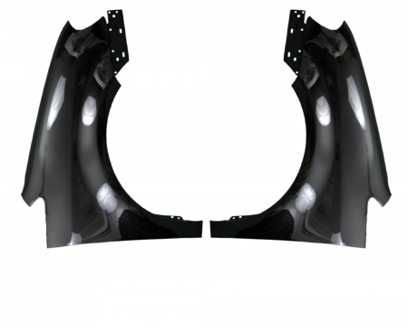 Touran 2003-2015 - Aripi fata Volkswagen Touran 2003-2006 Negru LC9Z