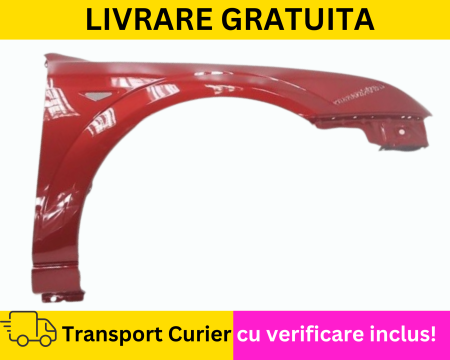 MONDEO MK3 2000-2007 - Aripa dreapta fata VOPSITA Rosu Ford Mondeo MK3 2000-2007