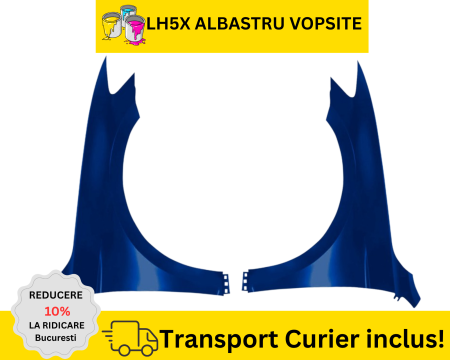 VOLKSWAGEN - Aripi Fata VW Passat B8 2014-2023 LH5X Albastru la culoare VOPSITE