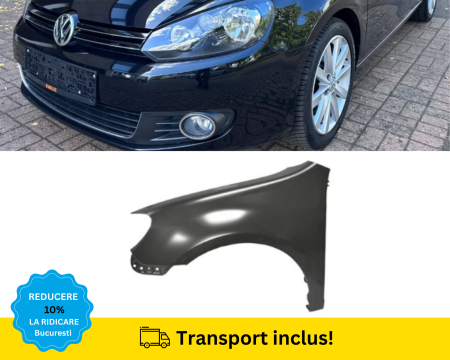 VOLKSWAGEN - Aripa fata VW Golf 6 Hatchback 2008-2012 NEVOPSITA Stanga 