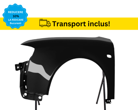 AUDI - Aripa fata stanga Audi A4 B6 2000-2004 Negru LZ9W VOPSITA