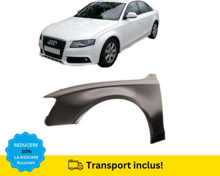 Aripa fata Audi A4 B8 2007-2011 Stanga NEVOPSITA