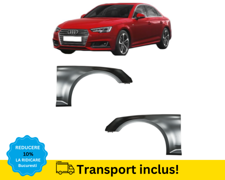 A4 B9 2015-2019 - Aripi fata Audi A4 B9 2015-2019 NEVOPSITE