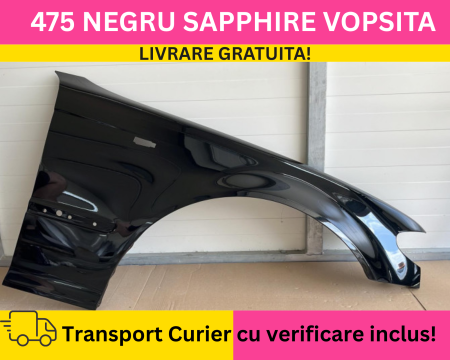 Aripa Dreapta  fata BMW E46 FSL 2001-2005 VOPSITA Negru 475