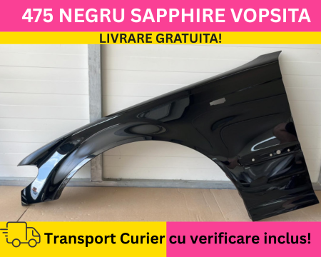 Aripa Stanga fata BMW E46 2001-2005 FSL  VOPSITA Negru 475