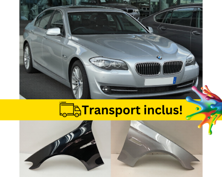 SERIA 5 F10 F11 2010-2017 - Aripa fata BMW Seria 5 F10 F11 ALUMINIU 2010-2017 SEDAN COMBI Negru Gri Albastru Alb Maro vopsita la culoarea masini