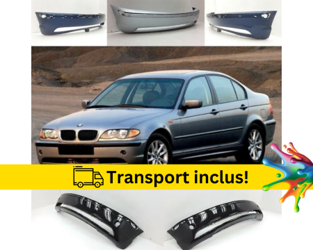 SERIA 3 E46 1998-2005 - Bara fata BMW Seria 3 E46 2001-2005 FSL SEDAN COMBI Negru Gri Albastru Alb Verde vopsita la culoarea masini