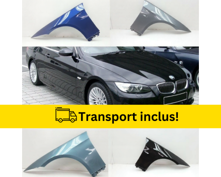 SERIA 3 E92 E93 COUPE CABRIO - Aripa fata BMW Seria 3 E92 E93 2006-2012 Negru Gri Albastru Alb Maro vopsita la culoarea masini