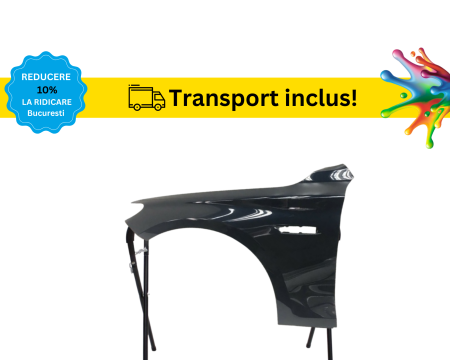 Aripa fata BMW Seria 5 GT F07 2009-2017 Negru Gri Albastru Alb Maro vopsita la culoarea masini [2]