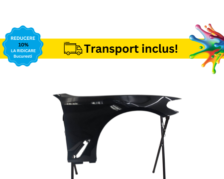 Aripa fata BMW Seria 5 G30 G31 2017-2024 ALUMINIU Negru Gri Albastru Alb Maro vopsita la culoarea masini [3]