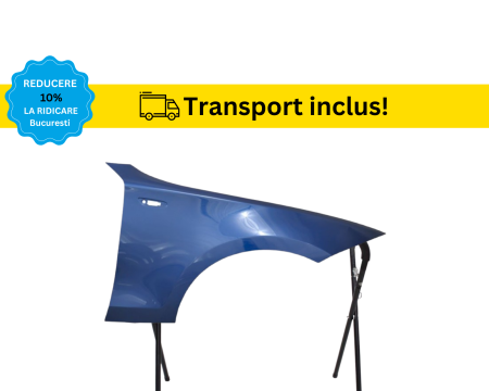 Aripa fata BMW Seria1 E81 E82 E87 E88 2004-2012 Alb Negru Rosu Gri Verde Albastru la culoarea masini vopsita [6]