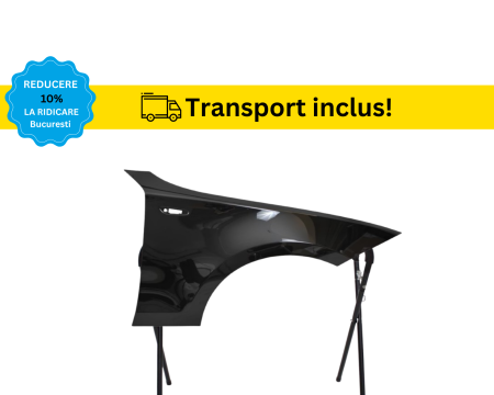 Aripa fata BMW Seria1 E81 E82 E87 E88 2004-2012 Alb Negru Rosu Gri Verde Albastru la culoarea masini vopsita [2]