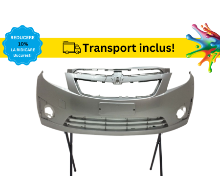 Bara Fata Chevrolet SPRAK 2010-2012 Negru Gri Albastru Verde Alb Auriu Portocaliu la culoarea masini vopsita [3]