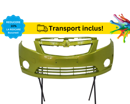 Bara Fata Chevrolet SPRAK 2010-2012 Negru Gri Albastru Verde Alb Auriu Portocaliu la culoarea masini vopsita [1]