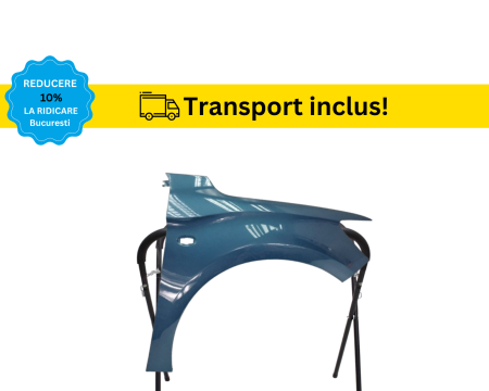 CITROEN - Aripa Fata Citroen C-Elysee 2012-2016 Albastru Dreapta VOPSITA