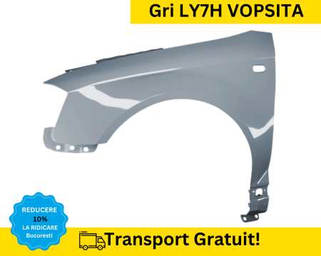 A3 8P 2003-2012 - Aripa fata stanga Audi A3 8P 2003-2008 Gri LY7H VOPSITA