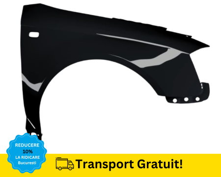 A3 8P 2003-2012 - Aripa fata dreapta Audi A3 8P 2003-2008 negru LZ9Y metalizat