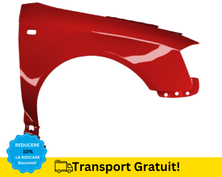 Aripa fata dreapta Audi A3 8P 2003-2008 Rosu LY3J VOPSITA