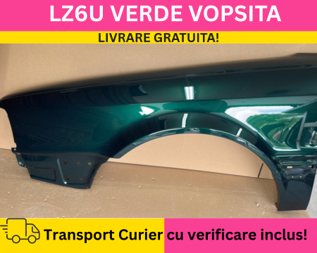 A4 B4 1991-1996 - Aripa fata stanga Audi A4 B4 1991-1996 LZ6U Verde VOPSITA