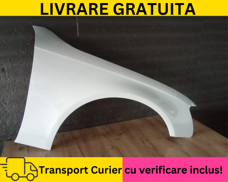 A4 B8.5 2012-2015 - Aripa fata dreapta Audi A4 B8.5 2011-2015 Alb LY9C la culoare + VOPSIT