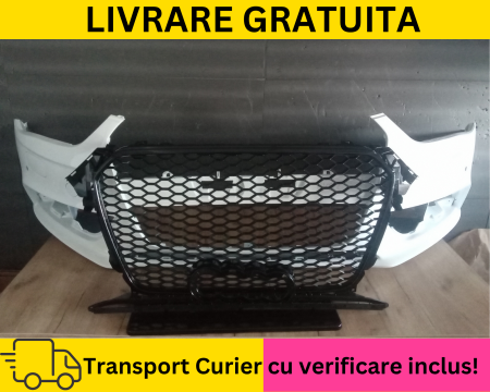 Aripa fata dreapta Audi A4 B8.5 2011-2015 Alb LY9C la culoare + VOPSIT