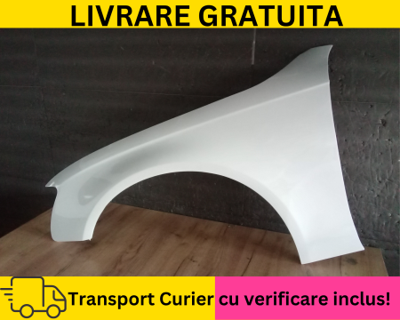 A4 B8.5 2012-2015 - Aripa fata stanga Audi A4 B8.5 2011-2015 Alb LY9C la culoare + VOPSIT