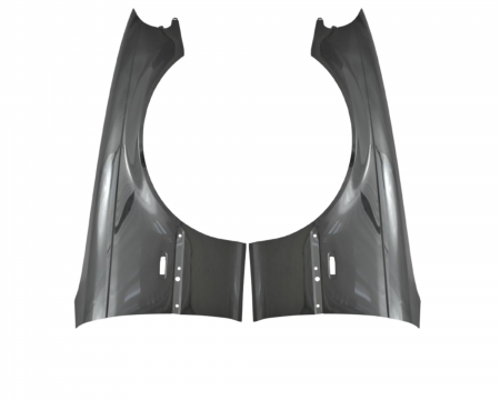 Seria 3 E46 1998-2005 - Aripi fata BMW E46 Coupe Cabrio 1998-2003 Negru 668
