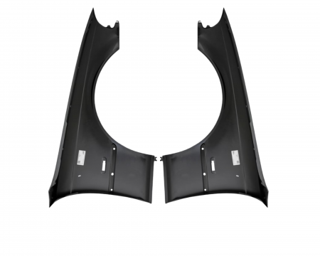 Aripi fata BMW E46 Coupe Cabrio 1998-2003 Negru 668 [1]