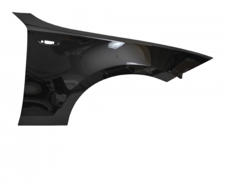Seria 1 E81/E82/E87/E88 - Aripa fata dreapta BMW E81 E82 E87 E88 2004-2012 Negru 668