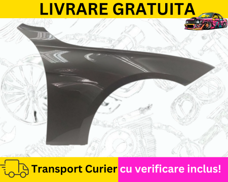 SERIA 3 F30 F31 2011-2019 - Aripa fata dreapta BMW Seria 3 F30 F31 2011-2017 Gri B39 VOPSITA
