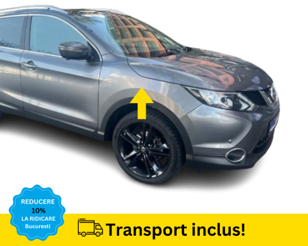 QASHQAI 2013-2017 - Aripa fata dreapta Nissan Qashqai 2 2013-2017 GRI VOPSITA