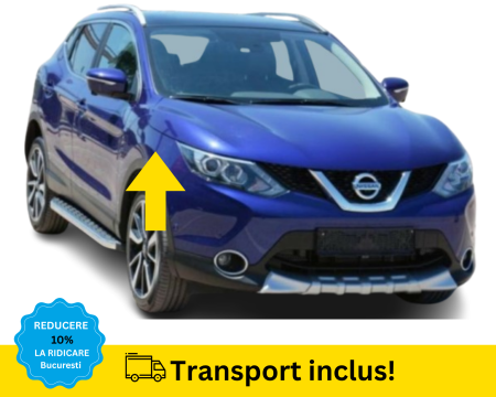 QASHQAI 2013-2017 - Aripa fata dreapta Nissan Qashqai 2 2013-2017 ALBASTRU VOPSITA