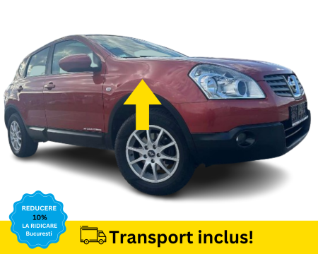 Aripa fata dreapta Nissan Qashqai 2007-2010 Portocaliu VOPSITA [1]