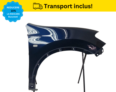 QASHQAI 2007-2013 - Aripa fata dreapta Nissan Qashqai Facelift 2010-2013 Albastru VOPSITA