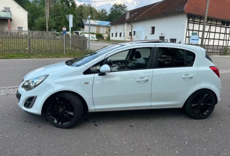 Aripa dreapta pasager Alb Z474 Opel Corsa D 2006-2014 VOPSITA TU Alegi culoarea [2]