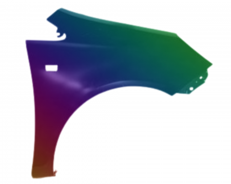 Opel - Aripa fata dreapta Opel Corsa D 2006-2014 vopsita