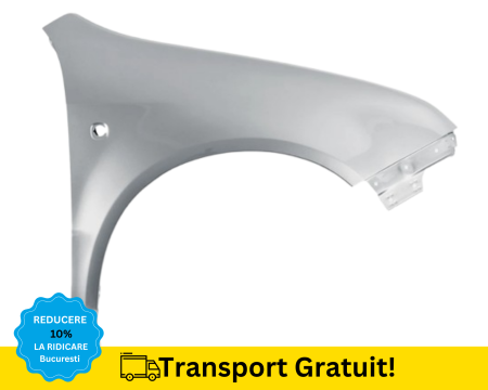 FABIA 1 1999-2007 - Aripa fata dreapta Skoda Fabia 1 6Y 1999-2007 Gri 9102 VOPSITA