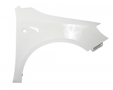 Fabia 2 2007-2014 - Aripa fata dreapta Skoda Fabia 5J 2007-2014 Alb LF9E
