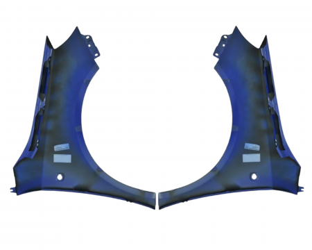 Aripi fata Skoda Fabia 5J 2007-2014 Albastru 4590 F5K [1]