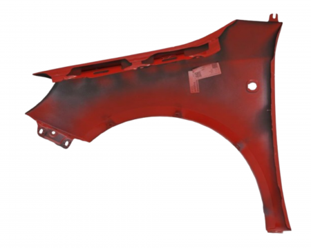 Aripa fata dreapta Skoda Fabia 5J 2007-2014 Rosu 8151 LF3K [1]