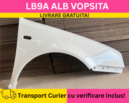 Aripa fata dreapta Volkswagen Golf IV 4 1998-2002 Alb LB9A VOPSITA