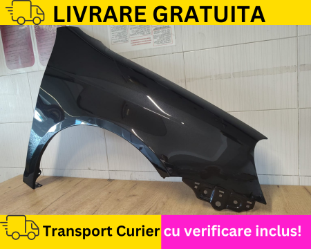 GOLF 5 V VARIANT - Aripa fata dreapta Negru LC9Z vopsita Volkswagen Jetta Golf V 5 Variant break 2005-2010