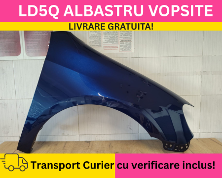 Aripa fata dreapta Volkswagen Golf VI 6 2008-2012 Hatchback Albastru LD5Q